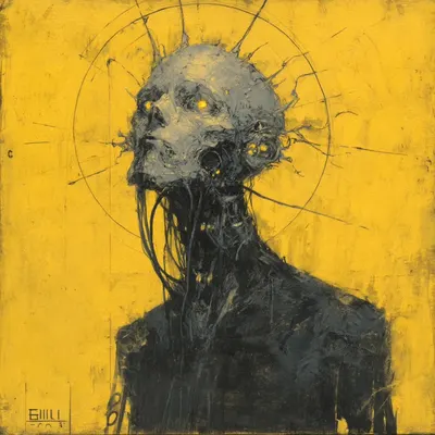 they came from the inside, they were always there - AI artwork, 15 May 2025