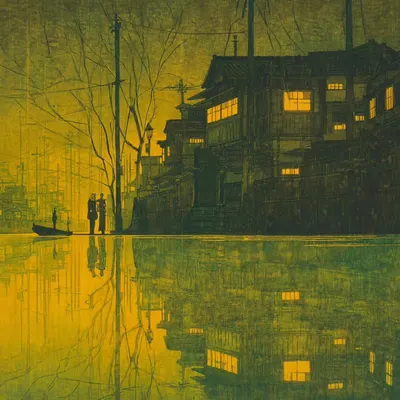 I have never been there, but it feels like home. do we have other lives? - AI artwork, 24 May 2025