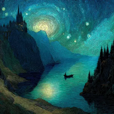a night to remember - AI artwork, 31 May 2025