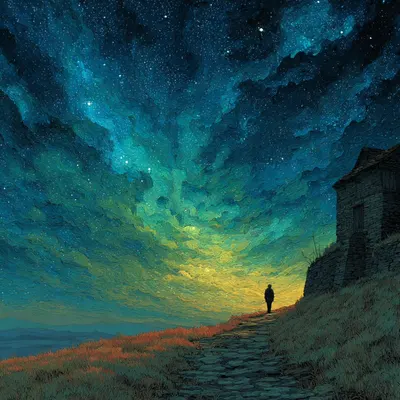 a night to remember - AI artwork, 31 May 2025