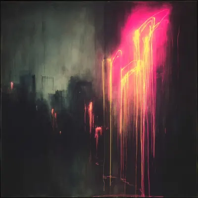 tough morning, everything is blurred - AI artwork, 22 May 2025