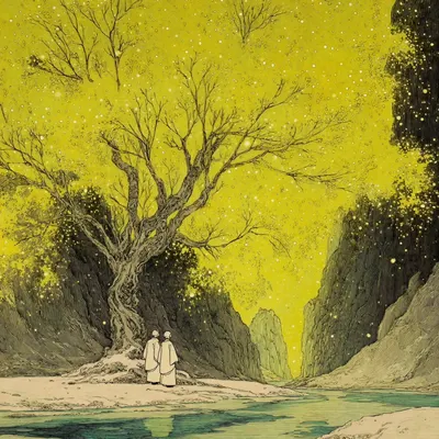 I have never been there, but it feels like home. do we have other lives? - AI artwork, 24 May 2025