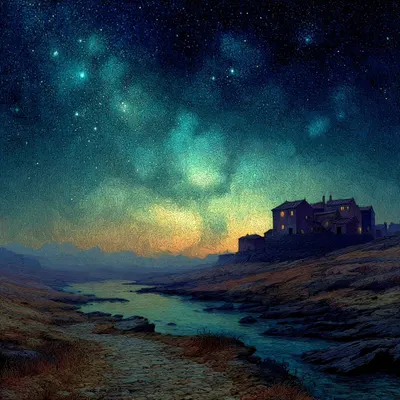 a night to remember - AI artwork, 31 May 2025