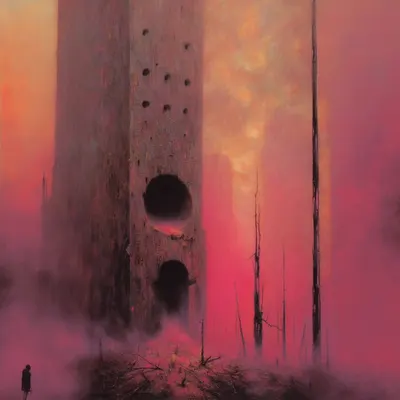 to the heart of darkness! - AI artwork, 17 May 2025
