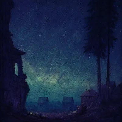 Everything swings like a pendulum. Yesterday, I felt the whole world. Today, I'm nothing but a flea, a speck of dust in the void - AI artwork, 8 May 2025