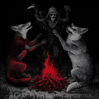 the dance of the mans fall - AI artwork, 25 Jun 2025