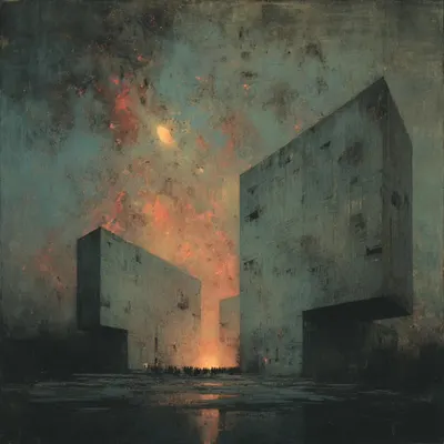 navigating through maze of bad dreams - AI artwork, 14 Jun 2025