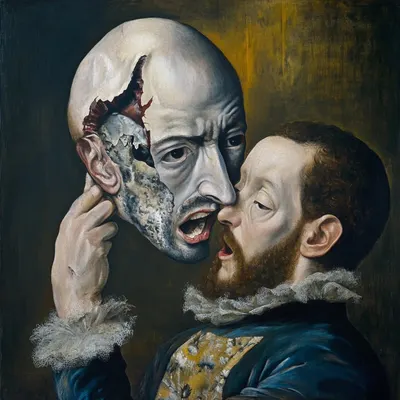 think more! - AI artwork, 16 Jun 2025