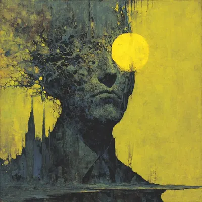sleepyhead - AI artwork, 17 Jun 2025