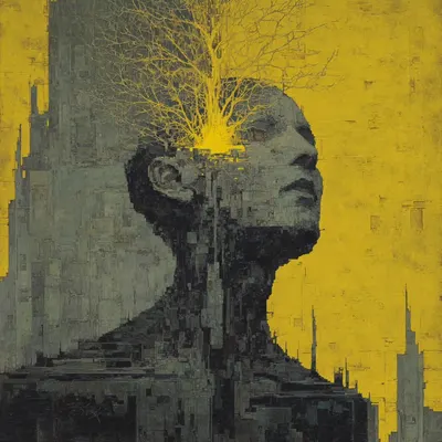 sleepyhead - AI artwork, 17 Jun 2025