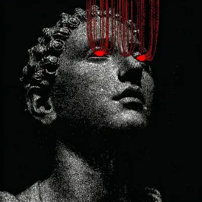 the burden of consciousness - AI artwork, 14 Jun 2025