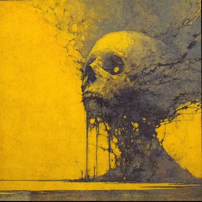 being worthless today - AI artwork, 10 Jun 2025