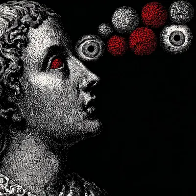 the burden of consciousness - AI artwork, 14 Jun 2025
