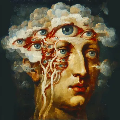 through my eyes - AI artwork, 11 Jun 2025