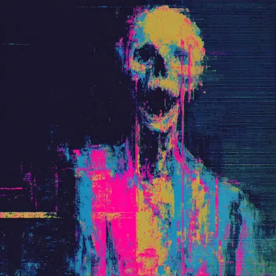 glitchin' across the universe - AI artwork, 19 Jun 2025