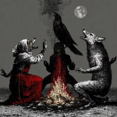 the dance of the mans fall - AI artwork, 25 Jun 2025
