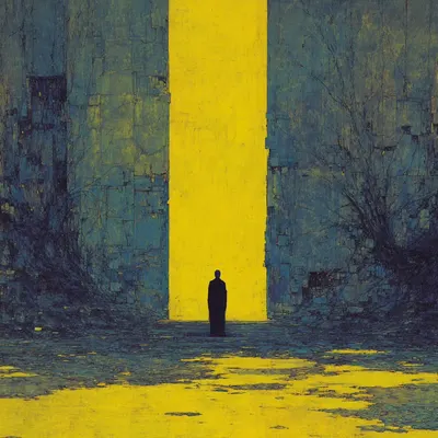 being worthless today - AI artwork, 10 Jun 2025