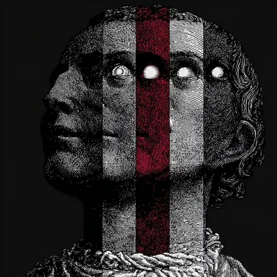 the burden of consciousness - AI artwork, 14 Jun 2025
