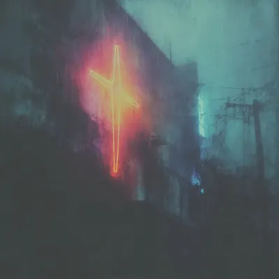 im terribly lost and will just wait until the path is clear - AI artwork, 22 Jun 2025