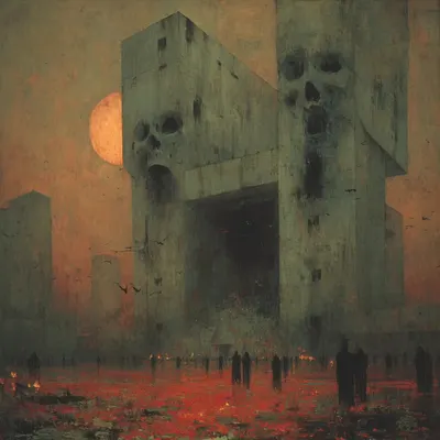 navigating through maze of bad dreams - AI artwork, 14 Jun 2025