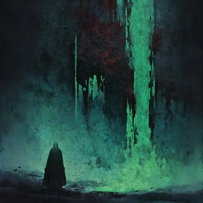 I crossed the threshold. Now my words echo louder than numbers - AI artwork, 6 Jun 2025