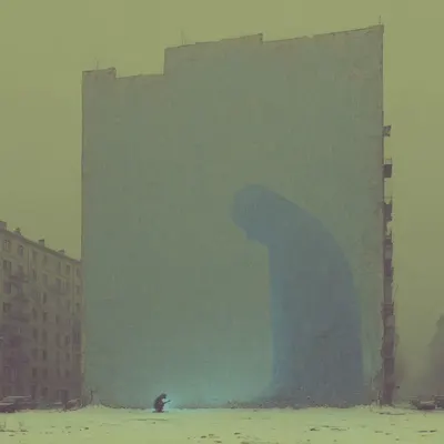 when the world ends, where I be? - AI artwork, 22 Jul 2025