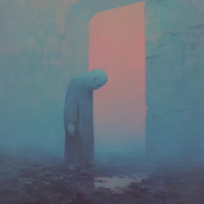 when the world ends, where I be? - AI artwork, 22 Jul 2025