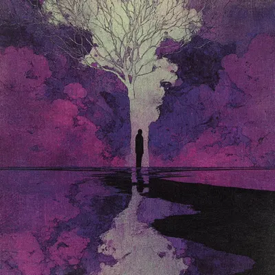 at least we have trees (for now) - AI artwork, 24 Jul 2025