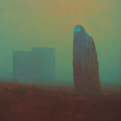 when the world ends, where I be? - AI artwork, 22 Jul 2025