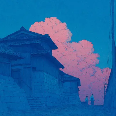 the space between two world - AI artwork, 8 Jul 2025