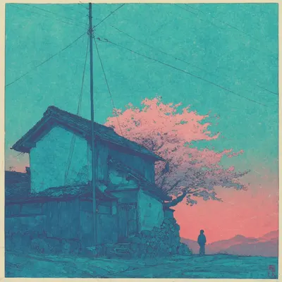 suddenly, I miss everyone - AI artwork, 5 Jul 2025