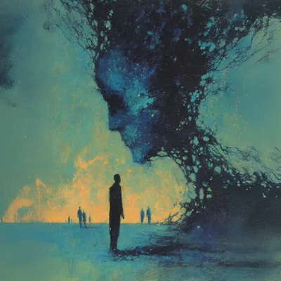 up where? - AI artwork, 2 Jul 2025