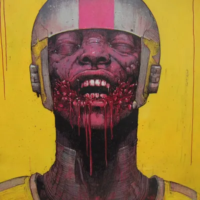 in the absence of truth - AI artwork, 24 Aug 2025
