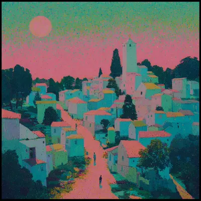 they look and don't see - AI artwork, 8 Aug 2025
