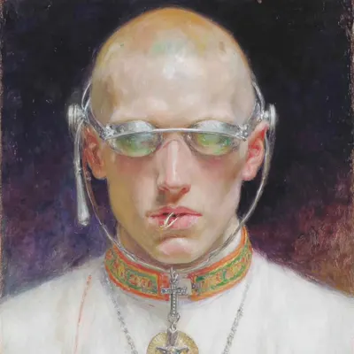 How vain must a man be to think he understands the world — and even dares to speak on its behalf - AI artwork, 21 Aug 2025