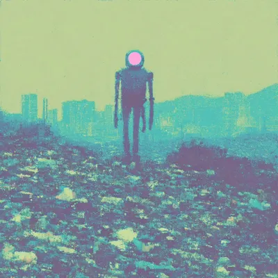 waste of everything - AI artwork, 20 Aug 2025