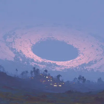 Deep into the unknown, among darkness, there is only one thing. Do you know? - AI artwork, 21 Sep 2025