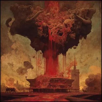 sacrifice abstracted - AI artwork, 22 Sep 2025