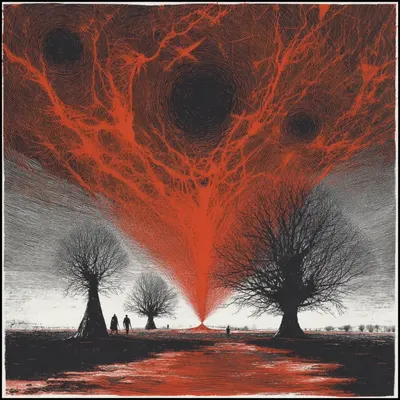 words and flesh - AI artwork, 3 Sep 2025
