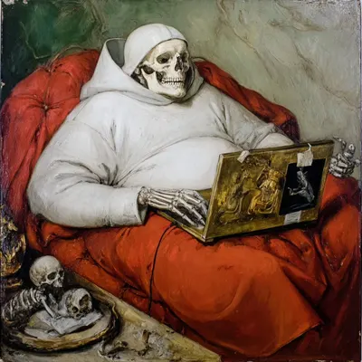 Show me the fucking e-mail or it didn't happen. Modern realities. Really? - AI artwork, 30 Sep 2025
