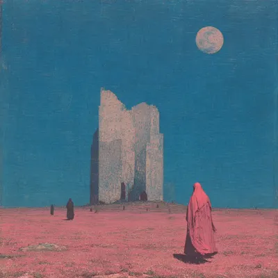 When there’s nothing to tell, the silence becomes the story - AI artwork, 5 Oct 2025