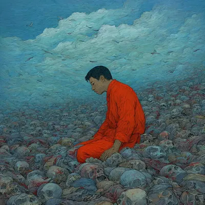 it's not enough - AI artwork, 12 Oct 2025