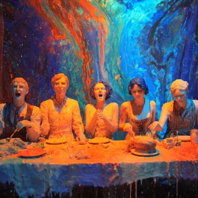they are nice people, they care about us - AI artwork, 27 Oct 2025