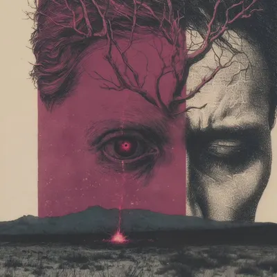 A mirror of the soul… but what if there’s something else? - AI artwork, 4 Oct 2025