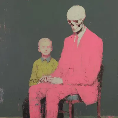 When there’s nothing to tell, the silence becomes the story - AI artwork, 5 Oct 2025