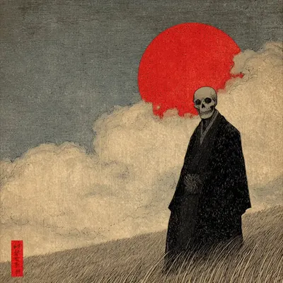 No life in the grain, no gods in the sky - AI artwork, 18 Oct 2025