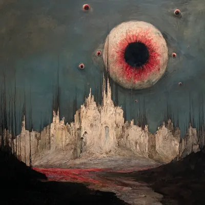 Above all there is nothing. From that we are born - AI artwork, 17 Oct 2025