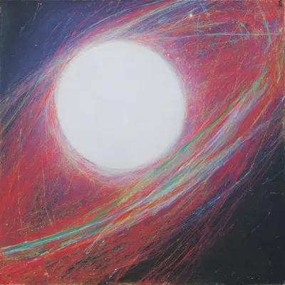 Some days the pressure is so high it feels like it’s crushing my teeth, but it is fine. Because then I remember the white sun that brings both life and death. If only I could be the ray - AI artwork, 22 Oct 2025