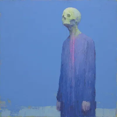 When there’s nothing to tell, the silence becomes the story - AI artwork, 5 Oct 2025