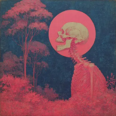 Too many words, not enough meaning. Everyone just jamming to their own noise - AI artwork, 31 Oct 2025